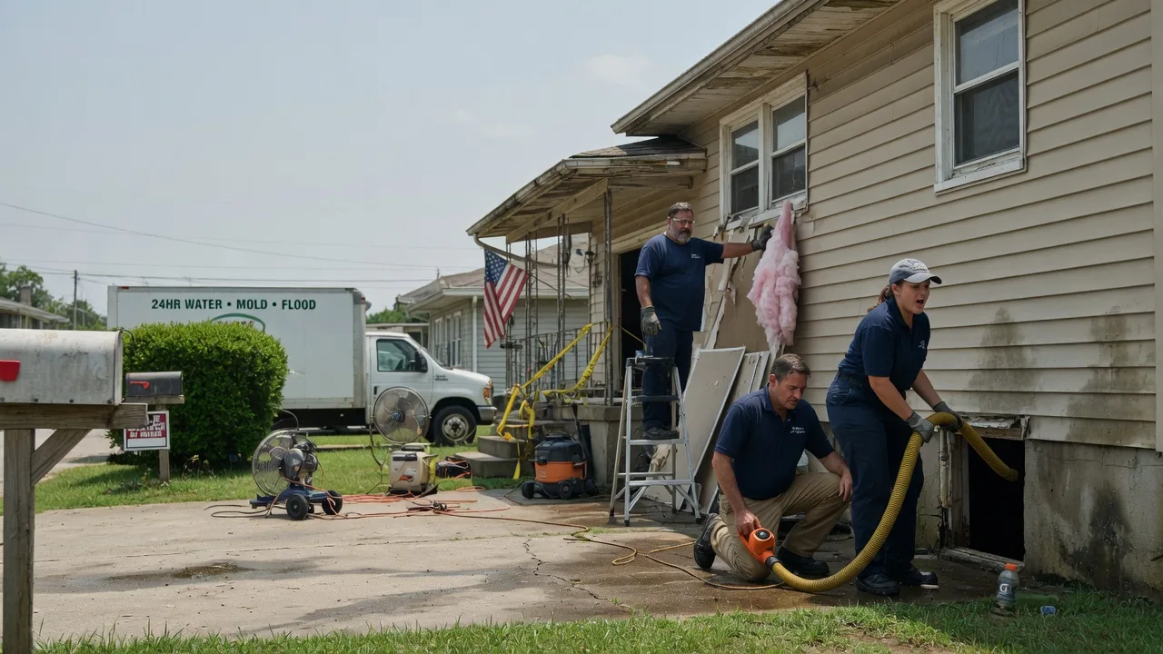 Water Damage Repair in New Lisbon, WI near me